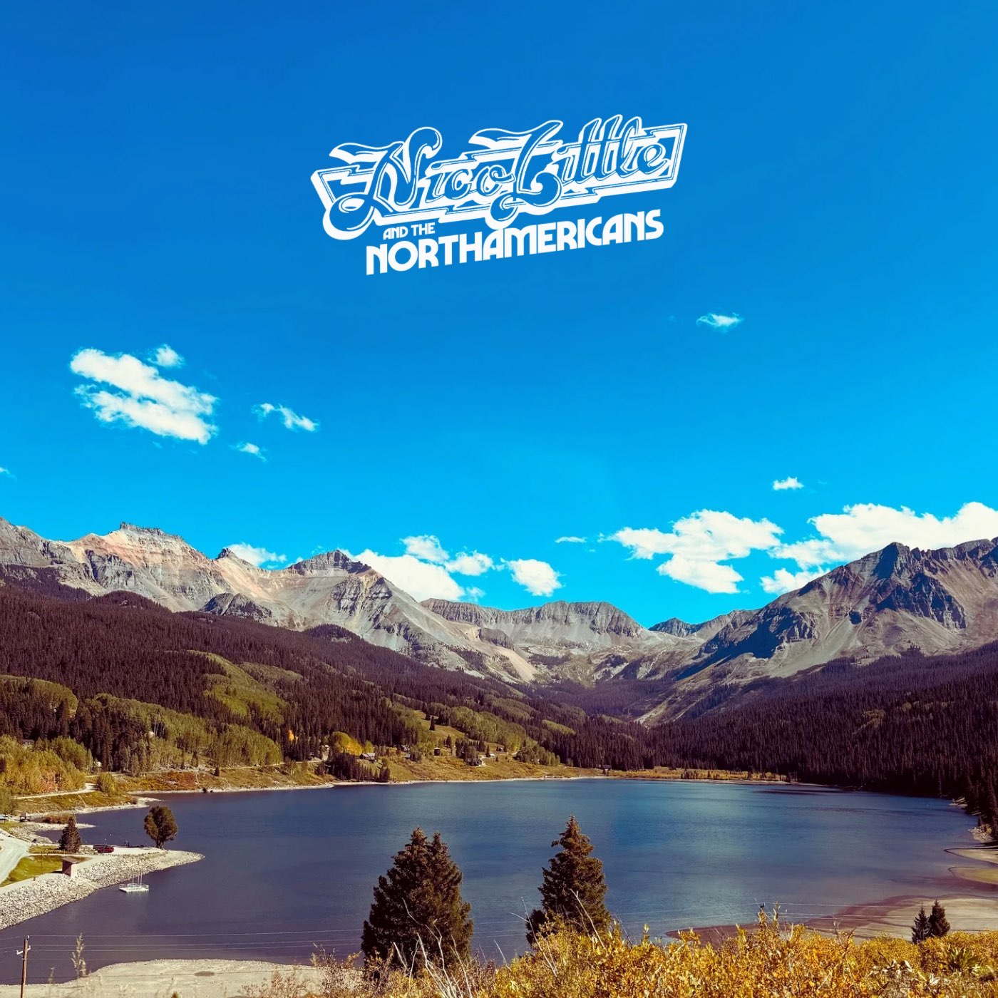 A Picture of a mountain lake.